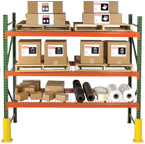 Husky 42x144 Starter Pallet Rack Section | IU24 Upright Frame