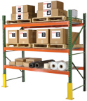 Husky 42x192 Starter Pallet Rack Section | IU24 Frame