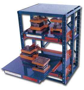 Jarke E-Z Glide Roll Out Die Rack Shelving