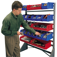 Akro Double Sided Rail Rack