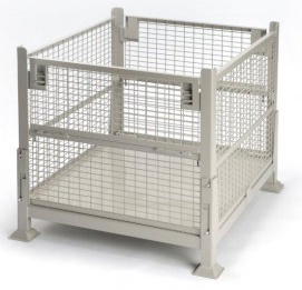 Davco Collapsible KD2GW-01 Wire Mesh Steel Container