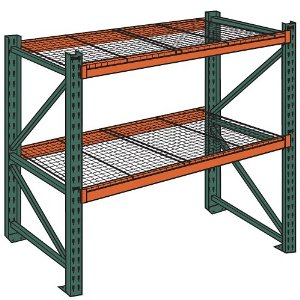 Husky 42x144 Starter Pallet Rack Section | SU29 Upright Frame