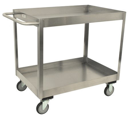 Jamco XZ-Series 2-Shelf Stainless Steel Cart
