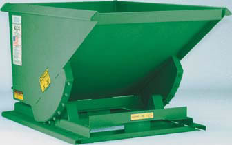 Jesco Extra Duty Self-Dumping Formed Base Hopper