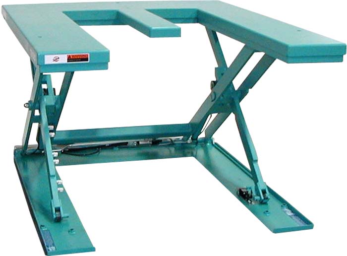 scissors lift tables