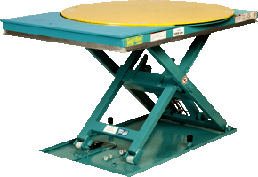 scissors lift tables