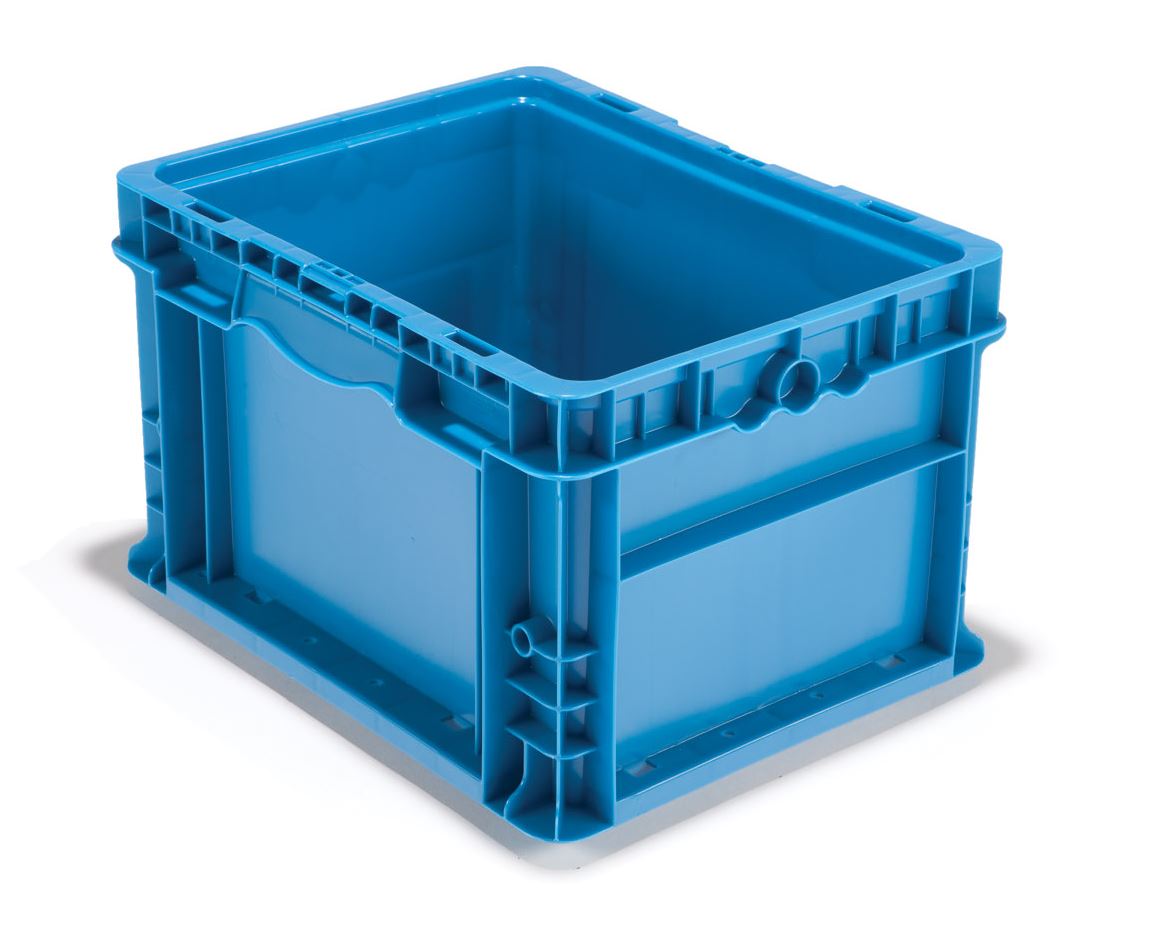 straight wall plastic container