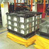 straight wall containers