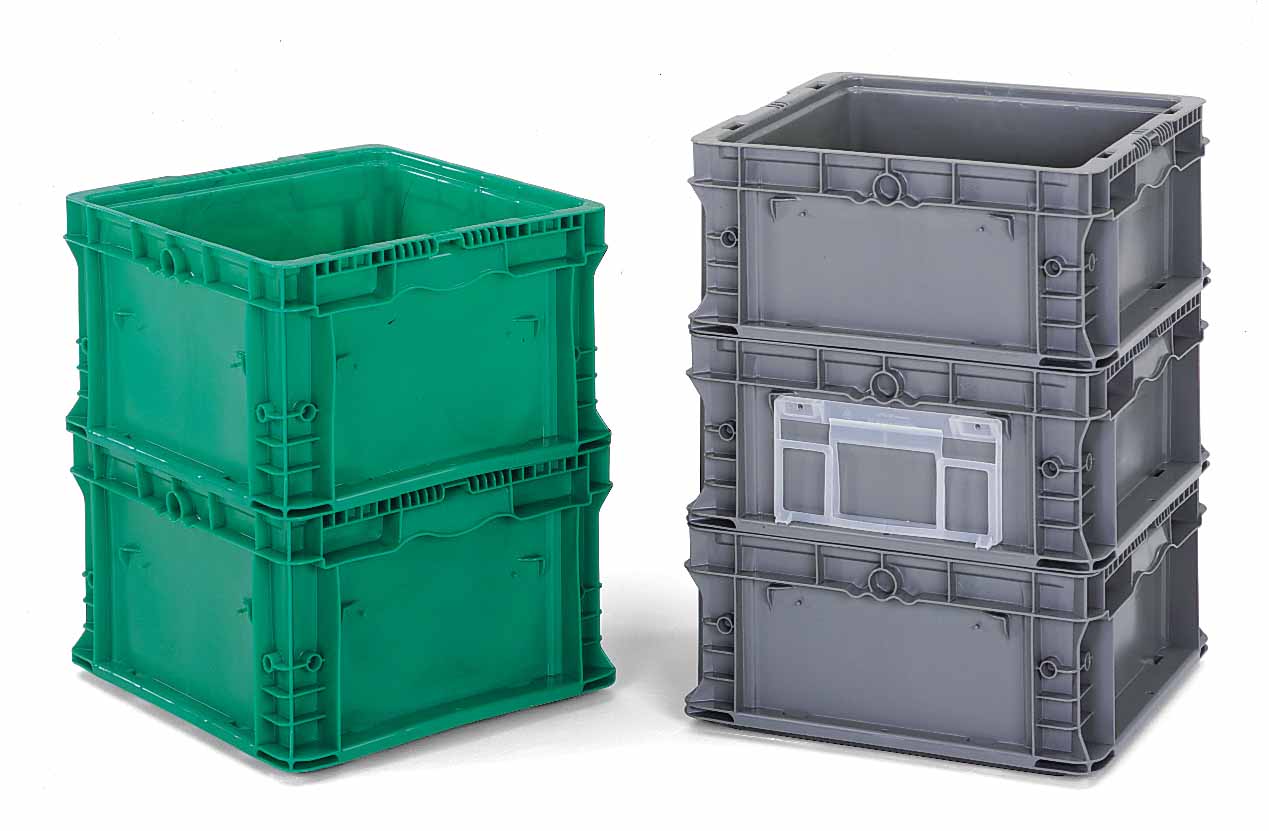 Orbis StakPak Straight Wall Plastic Containers