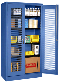 perforated storage cabinets