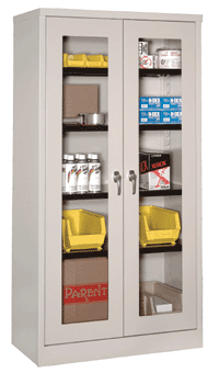 visual storage cabinets