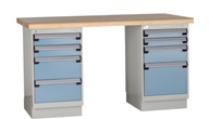 Rousseau Metal Workbench