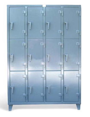 Strong Hold 3 Tier 12 Compartment Locker