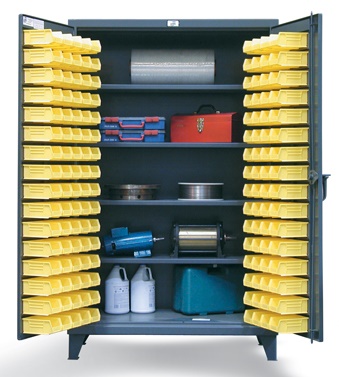 bin storage cabinets