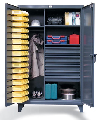 bin storage cabinets