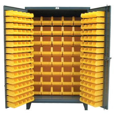 Strong Hold Heavy Duty All Bin Storage Cabinet
