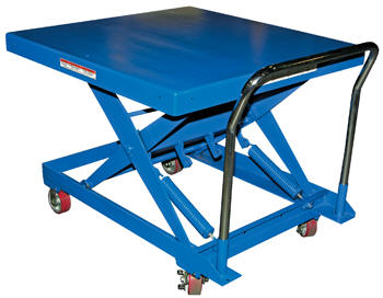 self-leveling lift carts